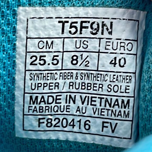 Asics Gel-Contend Gray/Blue Athletic Running Shoes T5F9N Women’s Size 8.5 - Picture 11 of 12